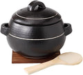 Ale-net Rice Pot Rice Cooker 7.1 x 7.1 x 6.3 inches (18 x 18 x 16 cm) Line Black Rice Pot Set of 3
