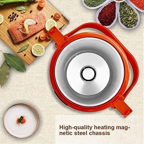 Rice Cooker Multifunctional Rice Cooker Mini Insulation Electric Rice Pot Kitchen Fast Heating Cooking Pot 1.2L(D)