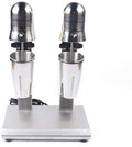 Electric Milkshake Maker Ice Cream Mixer Machines 110V Commercial Drink Smoothie Blender for Coffee Shops Tea Stores to Making Fruit Tea Coffee Stirred Drinks (2 Head 650ml)