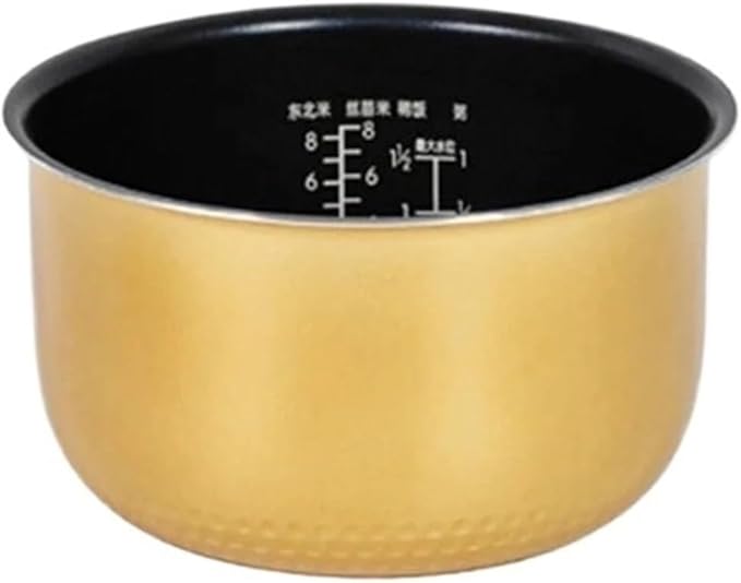 Electric Rice Cooker Inner Pot Compatible for SUPOR Electric Pressure Cooker Inner Pot 2.5L/3L/4L/5L/6L Non Stick Pot Inner Pot (Multiple Kind 17(5L))