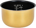 Electric Rice Cooker Inner Pot Compatible for SUPOR Electric Pressure Cooker Inner Pot 2.5L/3L/4L/5L/6L Non Stick Pot Inner Pot (Multiple Kind 17(5L))