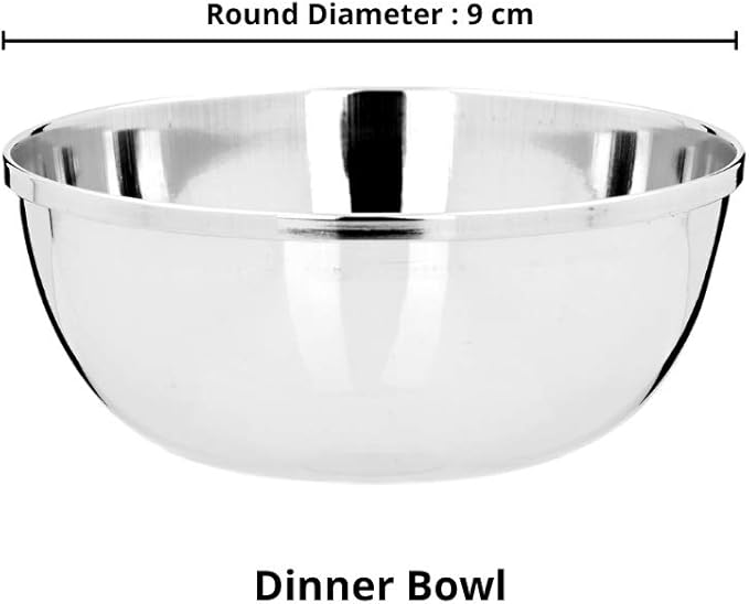 Vinod Stainless Steel 18 Piece Dinner Set