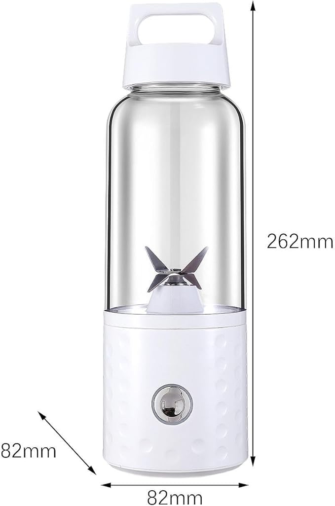 Portable Juicer Blender Electric Juicer Handheld Fruit Juicer Personal Fruit Mixer Mini Blender Cup Citrus Juicer Pink(White)