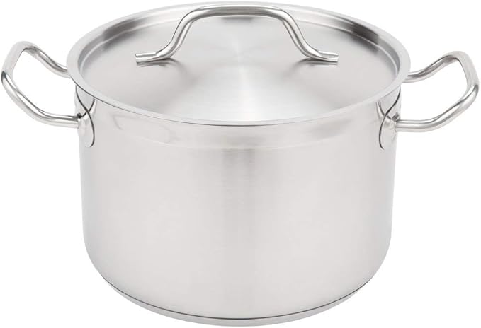 7-Piece Stainless Steel Induction Ready Cookware Set Perfect for restaurant home kitchen commercial.