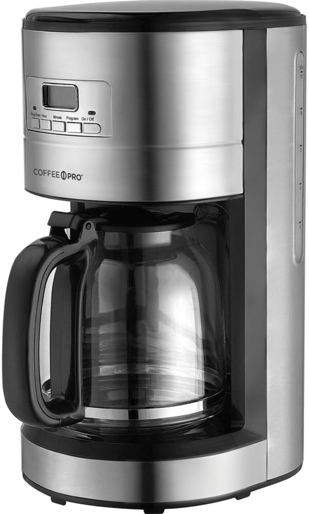 Coffee Pro Home/office Euro Style Coffee Maker Stainless Steel