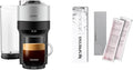 Nespresso Vertuo Pop+ Deluxe Coffee and Espresso Maker by De'Longhi Silver Descaling Kit