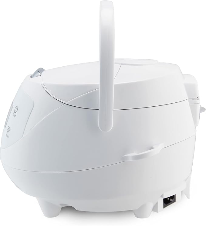 Yum Asia Panda Mini Rice Cooker With Ninja Ceramic Bowl and Advanced Fuzzy Logic (3.5 cup 0.63 litre) 4 Rice Cooking Functions 4 Multicooker functions Digital LED display - 120V
