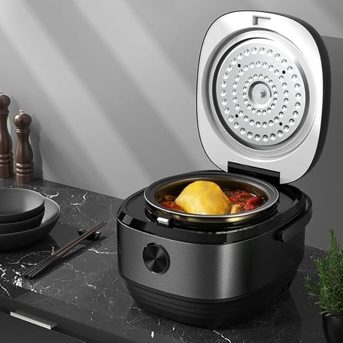 Portable rice cooker220V Mini Electric Cooking Machine Household Multi Electric Rice Cooker Non-Stick Pan Machine Make Porridge Soup