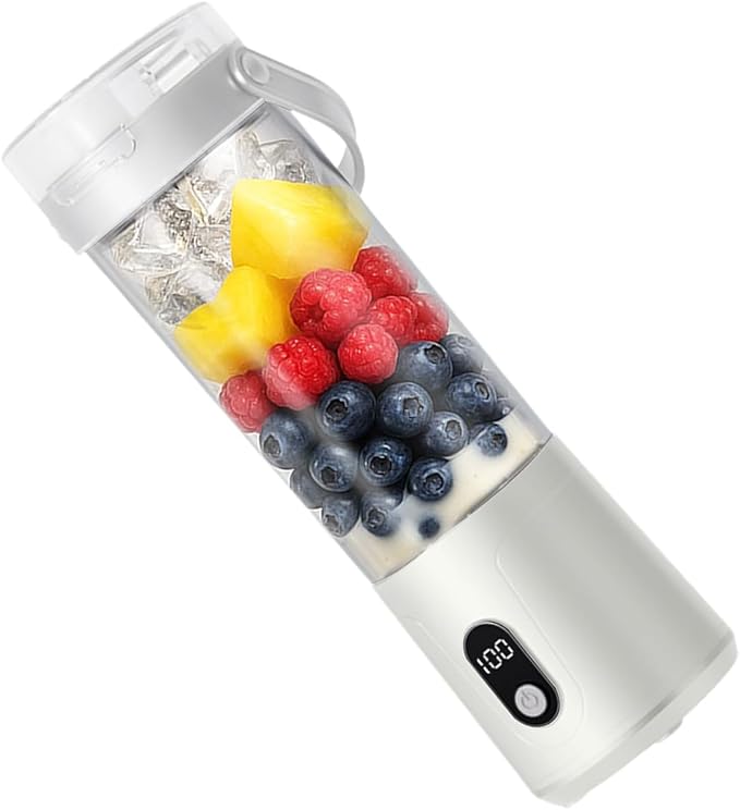 50W Electric Juicer Cup Portable Small Blending Machine Fruit Machine Rechargeable Mixer Outdoor Portable Electric