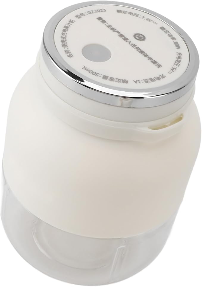 Focket Personal Size Blender 500ml 6 Blades Portable Blender with USB Rechargeable for Travel Office Gym Beatmie Maker