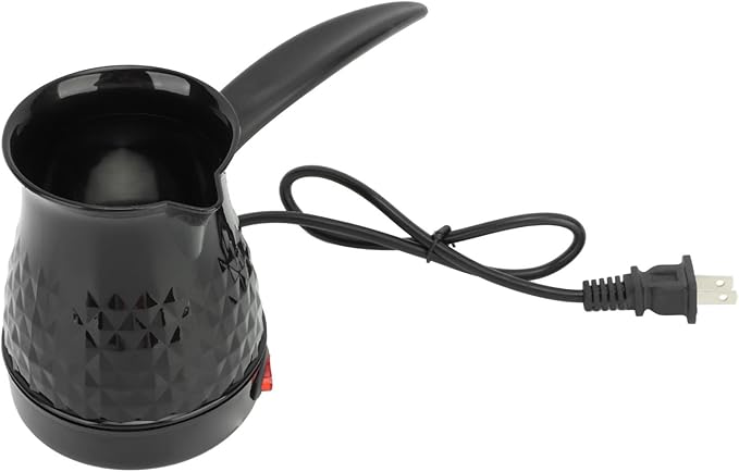 Stainless Steel Coffee Maker Electric Pot 600ml Portable US Plug 110V Anti Scald for Travel