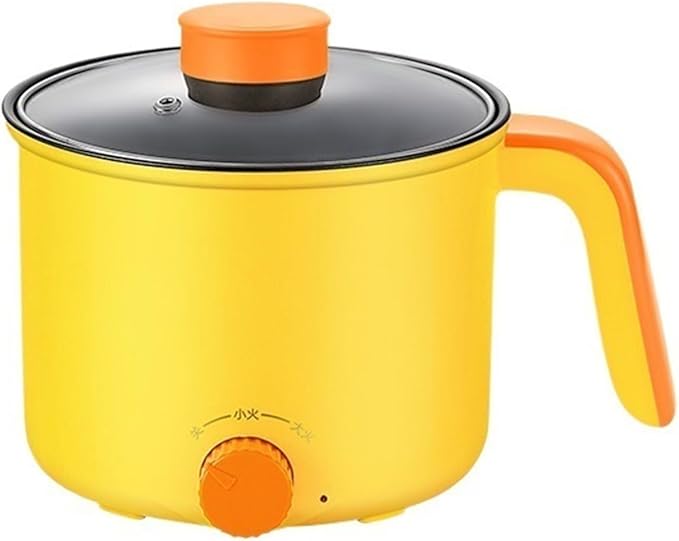 GRFIT 1.8L Household Electric Rice Cooker Pot Skillet Non-stick Liner Multifunction Rice Cooker Food Steamer Hot pot Boil Cup (Color : Yellow) jinyi2016SHOP-1998