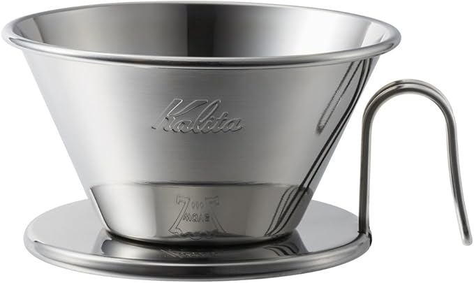 Kalita Coffee Dripper 'TSUBAME' WDS-185 2-4 Person Use Stainless Steel 5097