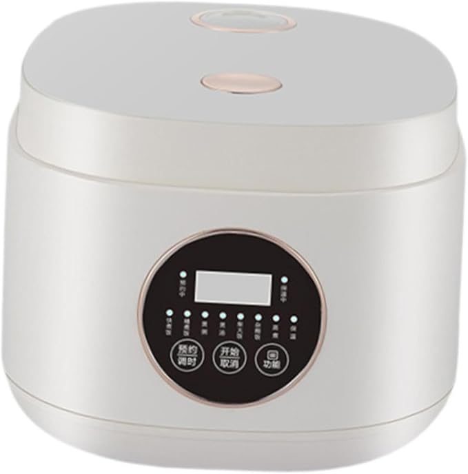 Digital Rice Cooker Slow Cooker Auto Keep Warm Portable 7 Cooking Function Rice Cooking Pot for Dumpling Cooking Pasta Soup
