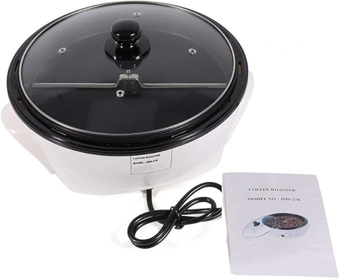 TBVECHI 110V 1200W Electric Coffee Roaster Machine Coffee Bean Baker Roaster Coffee Roasting Machine Household Max Capacity 1500g