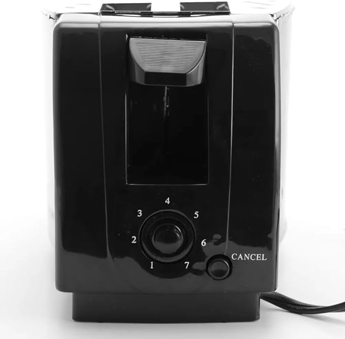 Better Chef Stainless Steel Two-Slice Toaster with Adjustable Browning Wide Slots &amp Crumb Tray