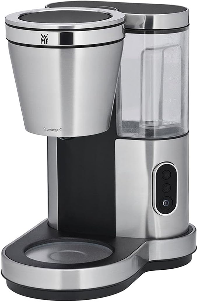 WMF Lono Aroma Filter Coffee Maker (1000 W with Glass Jug Filter Coffee 10 Cups Swivel Filter Warming Plate Removable Water Tank Automatic Shut-Off)