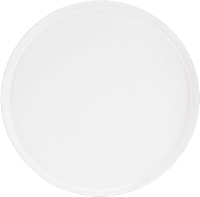 Elama Josh 18 Piece Round Stoneware Dinnerware Set Tableware Set Service for 6 (White)