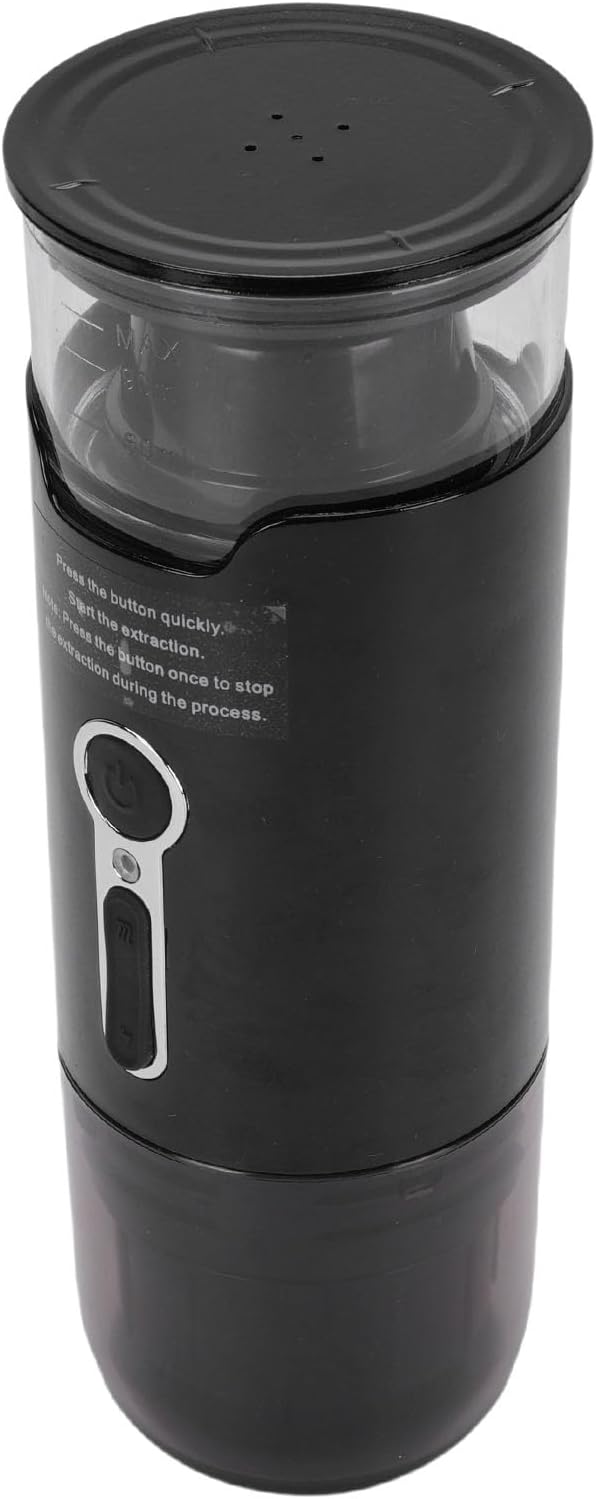 Yosoo Portable Capsule Coffee Maker Small &amp Lightweight Electric Machine for Travel Camping Car DC12V