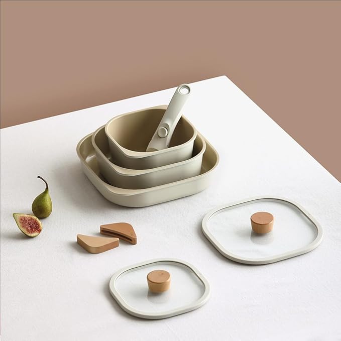 IH Fika Reserve Comfort cookware set 7P Cream