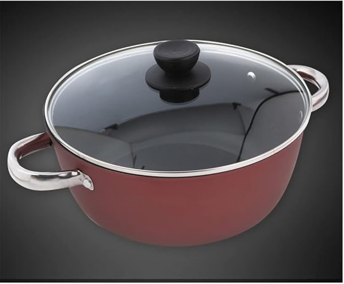 Pots and Pans Set 2 Pcs Cookware Set Soup Pot Set Cooking Pot Pan Non-Stick Pan Set Wok Pots and Pans Sets Non Stick