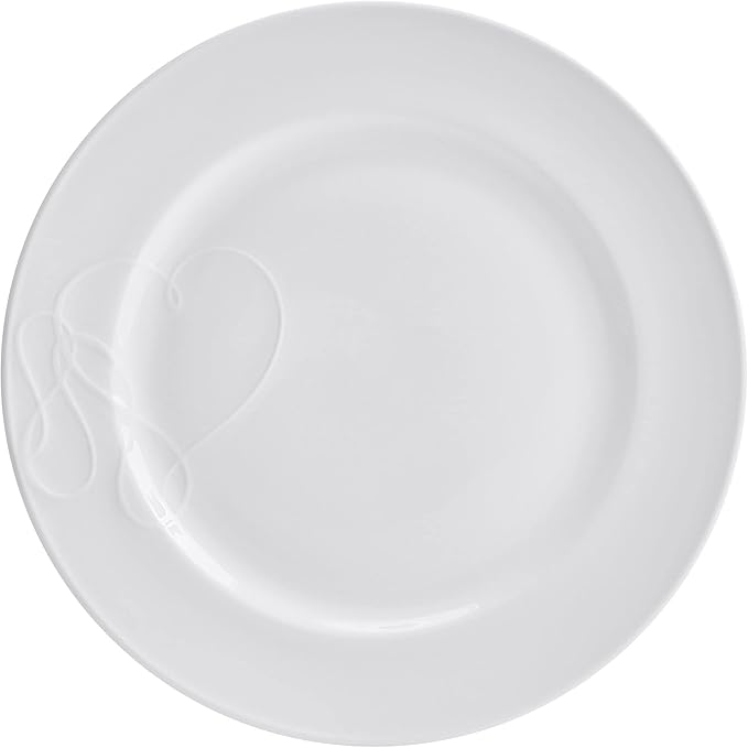 Mikasa Love Story White Chip Resistant 18 Piece Dinnerware Set Service for 6