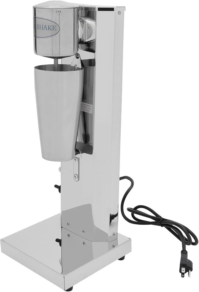 Com Electric Milkshake Drinker 180W Smoothie Blender Silver