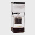 Cold Brew Drip Tower Ice Coffee Maker - Smooth Brew with Adjustable Speed Dripping Stainless Steel Filter 400ml for Home and Office Makes 2-4 Cups