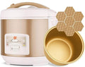 Rice Cooker Household Non-Stick Rice Cooker Warm Function One-Key Cooking for 1-7 People (2L) ()