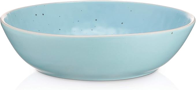 Stone Lain Elena Stoneware 16-Piece Round Dinnerware Set Blue 16 Piece - Service For 4