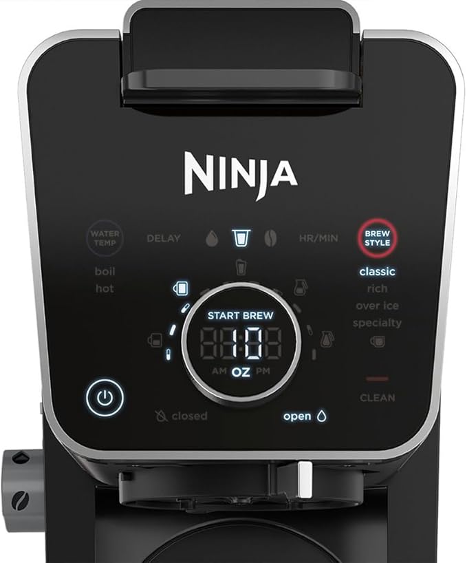 Ninja CFP305 DualBrew Pro Specialty 12-Cup Drip Coffee Maker Thermal Carafe (Renewed)