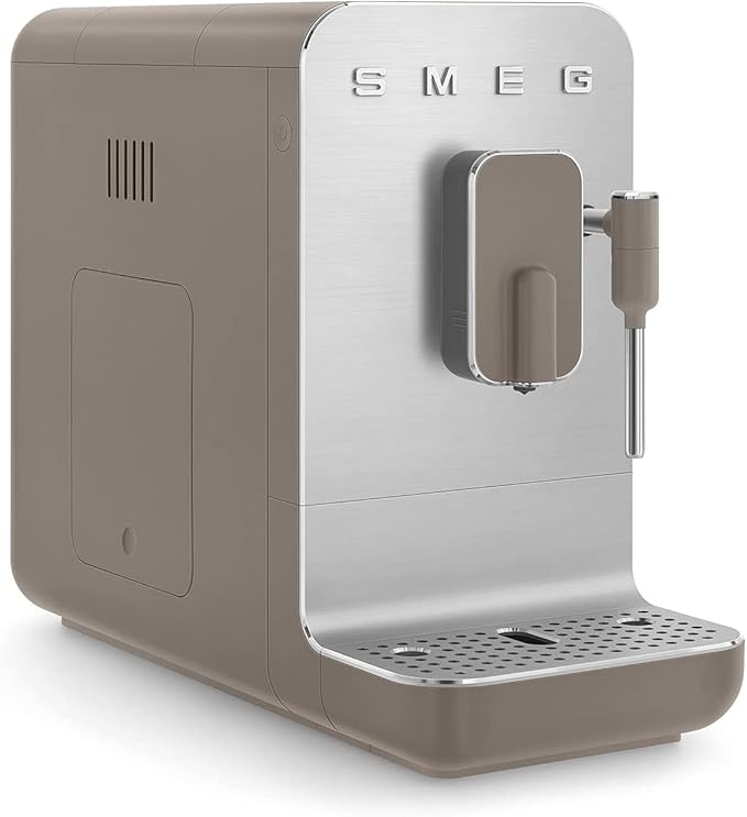 SMEF Fully Automatic Coffee Machine with Grinder and Steam Wand BCC02TPMUS Taupe