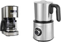 Koolatron Kenmore Coffee Maker 12 cup Black + Kenmore Automatic Milk Frother &amp Steamer