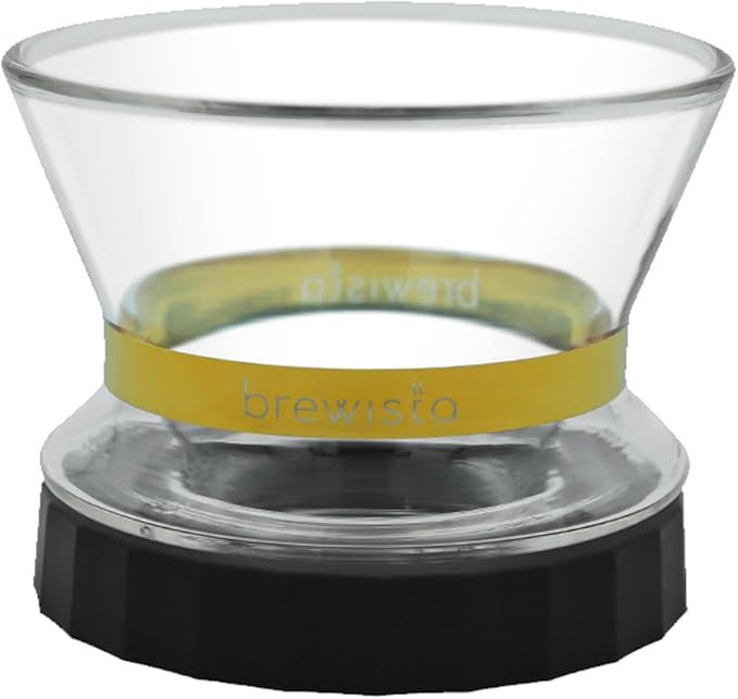 Brewista X Series Target Next Wave Duo Pour Over Coffee Dripper Insulated Double Wall Glass Easy-To-Clean Drip Coffee Maker for Home &amp Office (2-4 Cups)