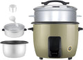 Rice Cooker-Steamer Household Old-Fashioned Multifunctional Non-Stick Rice Cooker Smart Insulation for 2-8 People (B 5L) (A 5L)