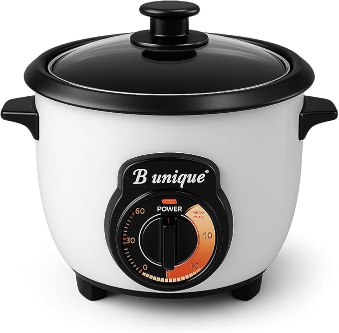 Persian Rice Cooker by B Unique | Non-Stick | Auto Keep Warm | 5/10/16 Cup Sizes (16 Cups)