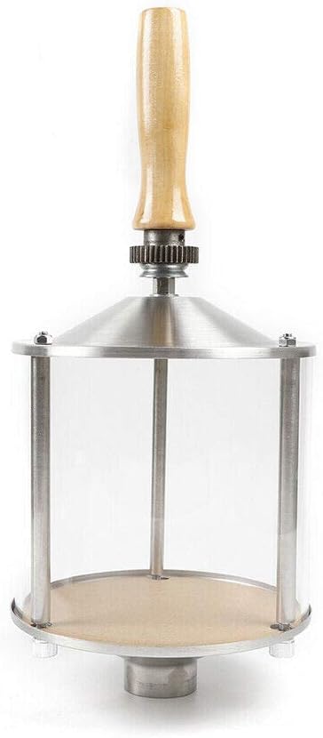 Gdrasuya10 KAKA-G400 Gas Burner Home Coffee Beans Roaster Machine Coffee Roasting Machine with Wood Handle for Cafe Shop/Home