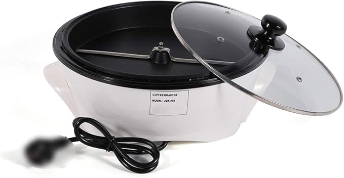 DYRABREST Electric Coffee Roasters MachineHousehold Coffee Beans Roaster Non-Stick for Home Use Cafe Shop110V800W