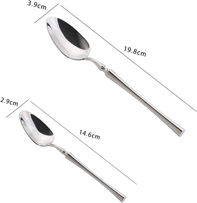 18/10 stainless steel cutlery set durable and corrosion-resistant dinnerware set mirror polished tabelleware set