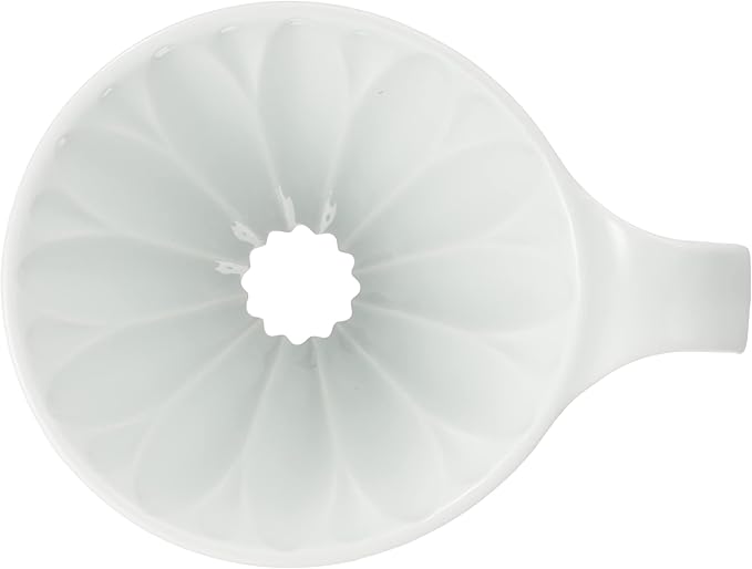CAFEC SANYO CFD-4WH Flower Dripper Cup4 White