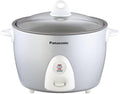 Panasonic SR-G10FGL Rice Steamer and Multi-Cooker 5.5 cups (Uncooked) 11-Cups One-Step Automatic Cooking Silver 5.5 Cups uncooked/11 Cups cooked