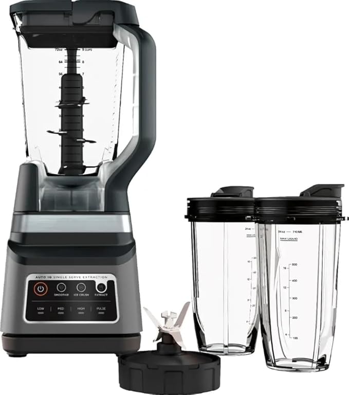 Professional Plus Blender DUO with Auto-iQ 1400-Peak-Watt Motor and 72-oz Total Crushing Pitcher