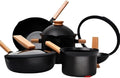 Kitchen Cooking Sets Non-Stick Frying Pan Cooking Cookware Set Kitchen Egg Frying Pan Soup Pot Iron Pot Cookware Set Cookware Sets