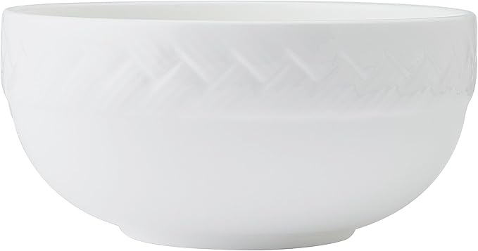 Mikasa Shay Bone China Lightweight Chip Resistant 12 Piece Dinnerware Set Service for 4 White