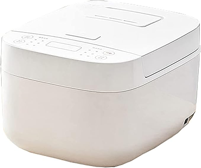 Rice Cooker &amp Steamer 3/4L Large Capacity Curved Non-Stick Liner for Family Dormitory for 1~4 People Rice Cooker (4l) ()