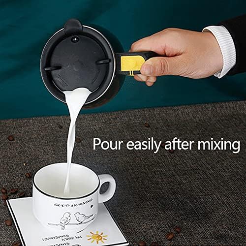 Electric Self Stirring Magnetic Stainless Steel Coffee Mug USB Blender Lazy Smart Mixer Office/Kitchen/Home Coffee/Tea/Milk-400 ml/13.5 oz