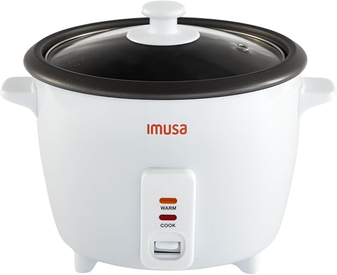 IMUSA 10cup Electric Ceramic Rice Cooker White