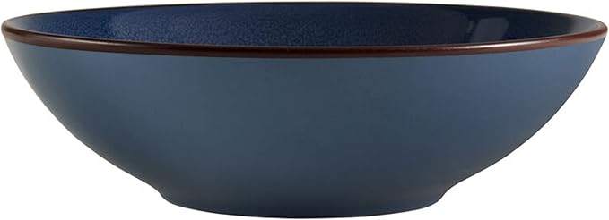 Pfaltzgraff Pierce Blue 16-Piece Dinnerware Set - Durable Stoneware Service for 4 with Unique Reactive Glaze - Includes Plates Bowls Mugs - Dishwasher Safe &amp Microwave Safe for Everyday Dining