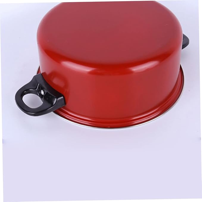 3pcs Non Stick Cookware Set Multifunctional Frying Pan Soup Pot Milk Pan Kitchen Utensils for Easy Daily Cooking Space Saving Design for Home Use