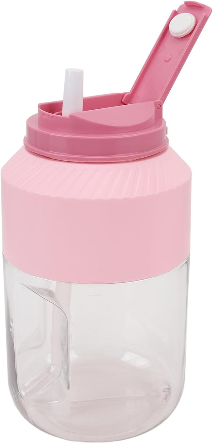 Portable Blender Cordless Blender Travel 1000ml 18000RPM 3000mAh Long Lasting Battery with BPA Material for Smoothies Shakes Food (Pink)